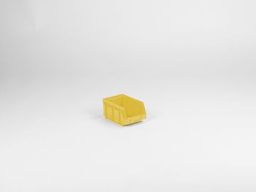 Stackable warehouse bin 1,0 liter, 167/140x105x82mm, yellow