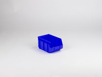 Stackable warehouse bin 4,5 liter, 237/205x144x123mm, blue