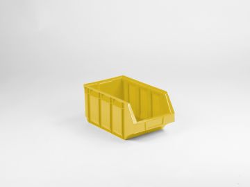 Stapelbare magazijnbak 12,0 liter, 345/300x205x164mm, geel