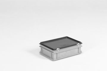 Stacking container 400x300x135 mm, 10L with lid