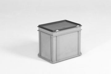 Stacking container 400x300x340 mm, 30L with lid
