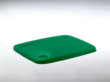 Loose lid for 800x600 large volume container, green