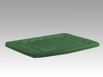 Loose lid for 950x750 large volume container, green