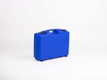 Plastic case 448x364x148 mm, blue