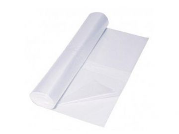 Plastic waste bag 120 L, translucent 150 pcs