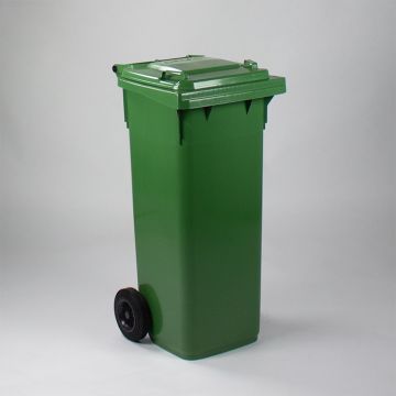 Wheelie bin 140 l. 480x550x1070 mm green