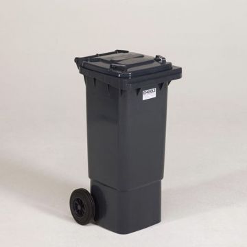 2-Wheel container 80L, 445x530x940 mm, dark-grey