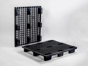 Nestable pallet 1200x1000x153 mm on 9 feet PE-R