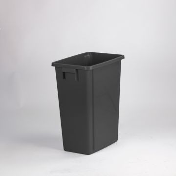 Afvalbak 460x320x580 mm 60 ltr zonder deksel zwart