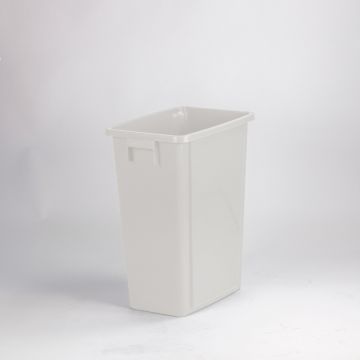 Afvalbak 460x320x580 mm, 60 ltr, wit