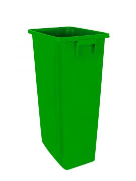Waste bin 80 L 460x320x762 mm without lid green