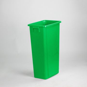 Afvalbak 460x320x762 mm 80 liter, zonder deksel groen