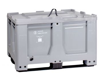 Palletbox 610 liter 1200x1000x795 mm, UN-gekeurd