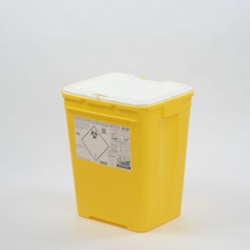 UN transportvat 47 liter, 400x330x480 mm speciaal voor ziekenhuisafval