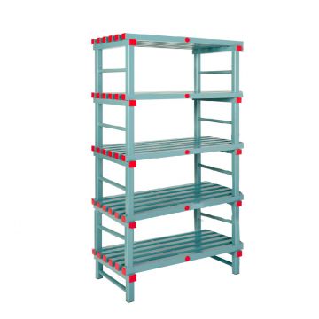 Plastic Shelving 100x50x177 cm with 5 shelves