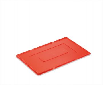 Loose lid, 600x400 mm, red