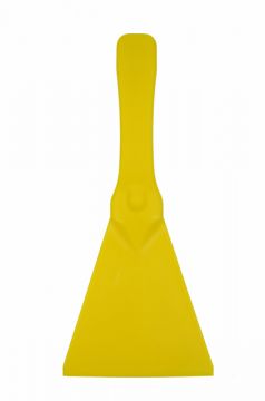 Large flexi scraper 100x250 mm, yellow
