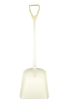 Spade breed 1110x410x347 mm, eendelig wit