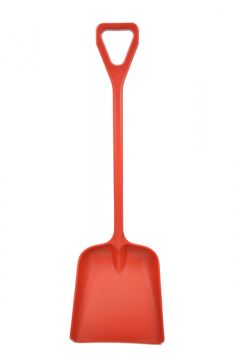 Shovel large 1110x410x347 mm, one piece red