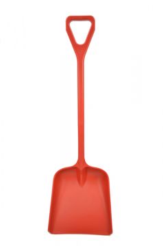 Spade breed 1110x410x347 mm, eendelig rood