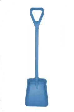 Shovel standard 1107x362x347 mm, one piece blue