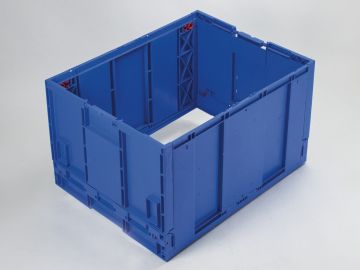 Foldable frame 183 L 800x600x465 mm, blue