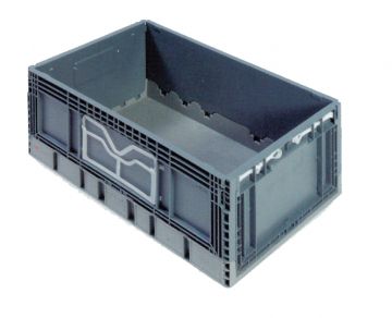 Industriële vouwbare bak 51 liter, 600x400x270 mm
