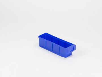 Shelf storage bin 300x93x83 mm blue