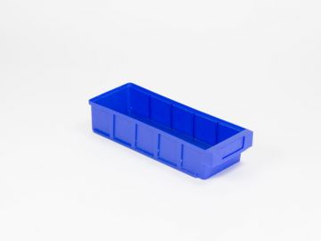 Shelf storage bin 400x152x83 mm blue