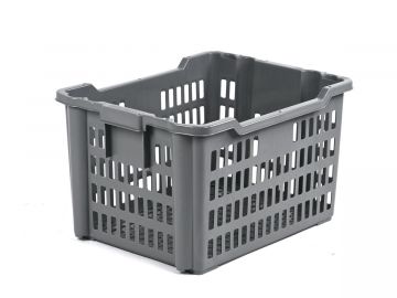 Stack - nestable bin 80 l. 620x490x375 mm grey