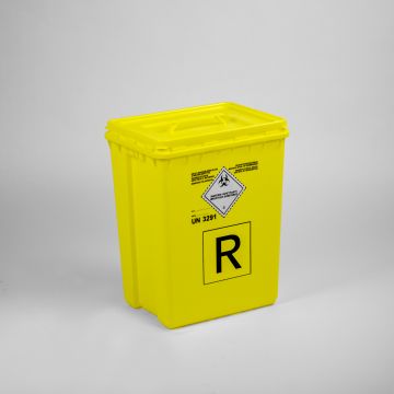 Disposable medical waste containers 53 litres UN 3291