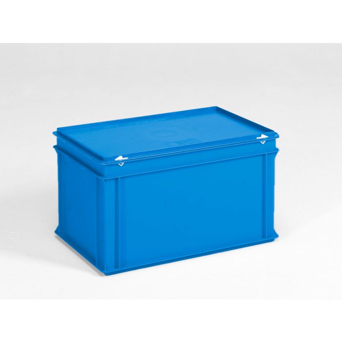 jurk dood gaan Absoluut E-line kist 60 liter met afsluitbaar deksel blauw