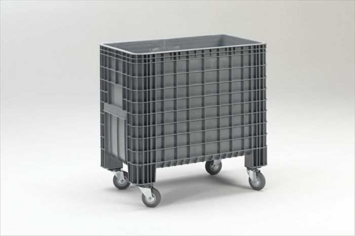 Grootvolumebak 400 liter 1030x600x960 mm, 4 wielen