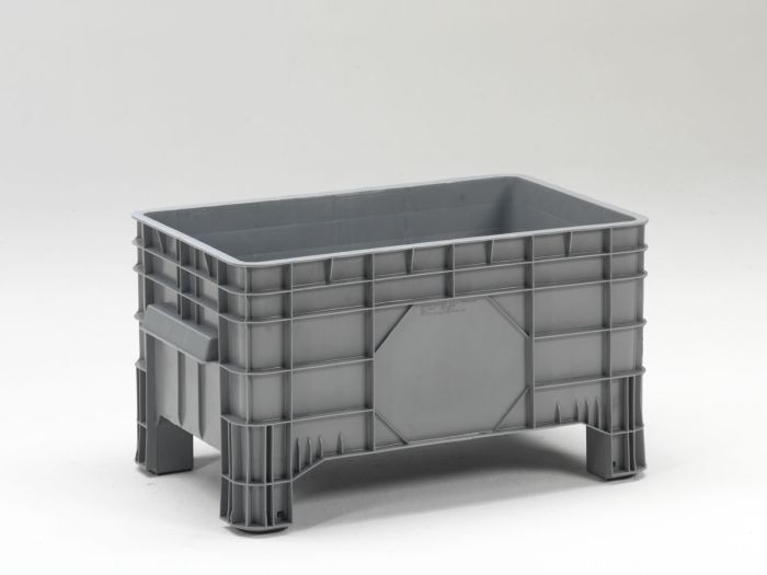 Groot volume bak 220 liter, 1040x640x550 mm 4 poten