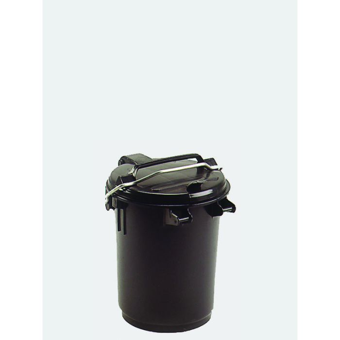 Round Plastic Waste Bin 35 L with grip