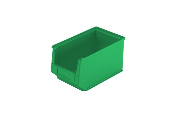Silafix magazijnbak grootte 3, 10,5 liter, 350/300x210x200mm, groen