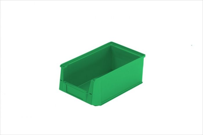Silafix magazijnbak grootte 3Z, 8,0 liter, 350/300x210x145mm, groen