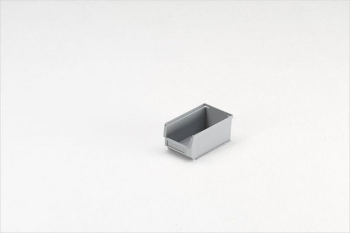 Plastic storage bin Silafix Type 5, 0,9 l. grey