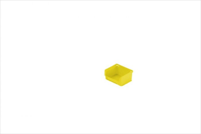 Silafix magazijnbak grootte 6, 0,3 liter, 90/70x102x54mm, geel