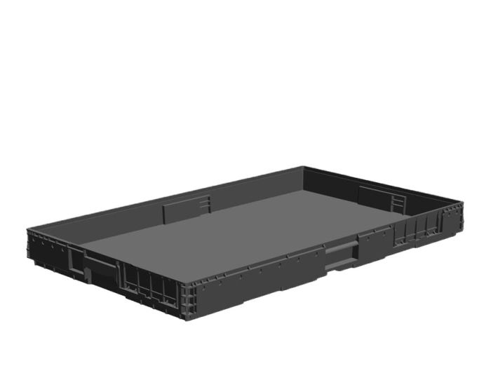 DC-MLT Automotive bak, 1000x600x94mm, donkergrijs