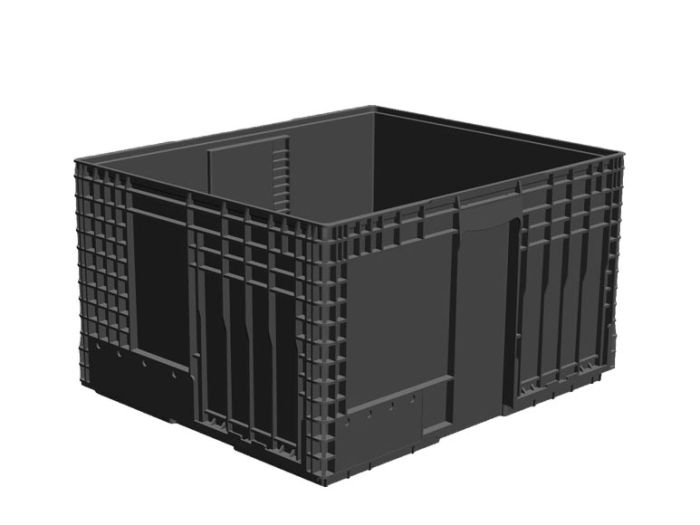 DC-MLT Automotive bak, 600x500x335 mm, donkergrijs