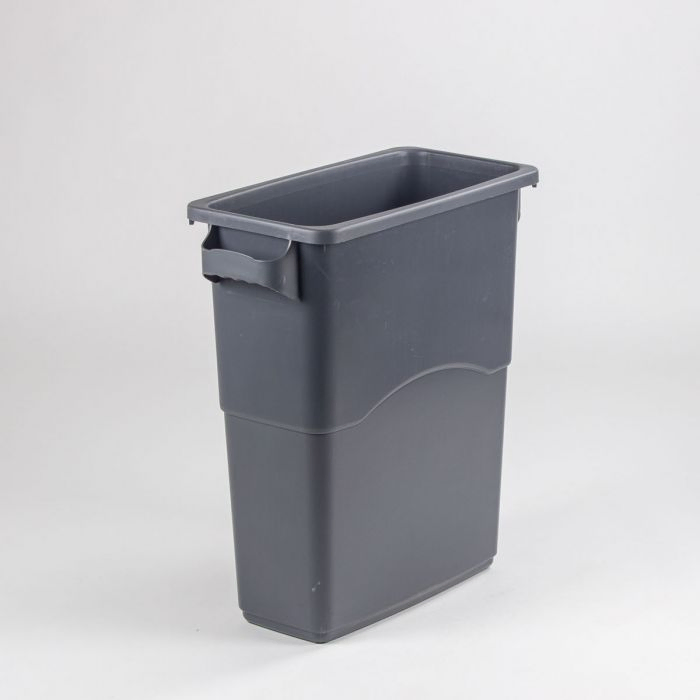 Ecosort 58,5 liter waste bin dark grey