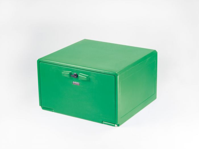 Bicycle Delivery Box 85 liter, 570x550x335 mm green