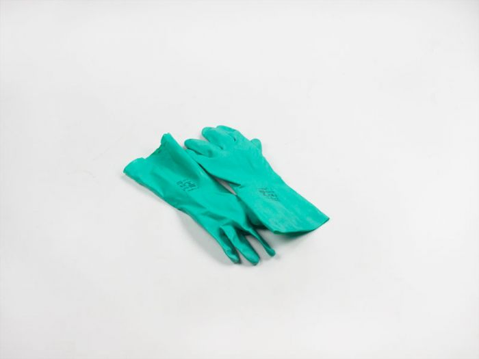 1 Paar rubber handschoenen