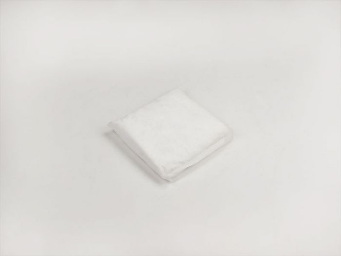Absorption pad 2.8 l. 250x250 mm, for oil, 20 per box, white