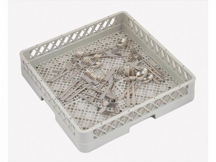Dishwasher basket for cutlery 500x500x100 mm