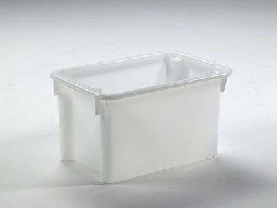 Stack And Nestable Bin 50 l. 600x400x325 mm white