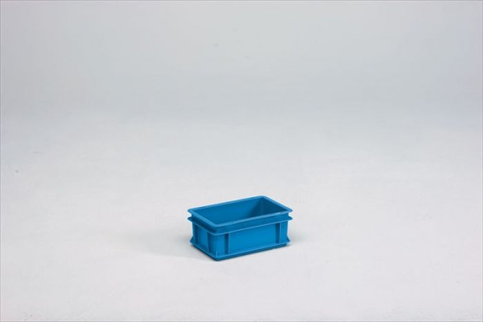 Normbox stackable bin 300x200x120 mm, 5L blue Virgin PP