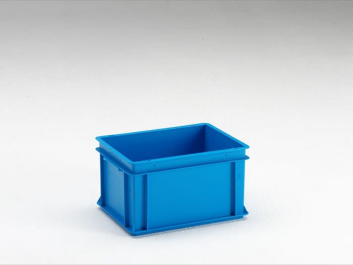 Normbox stackable bin 400x300x220 mm, 20L blue Virgin PP