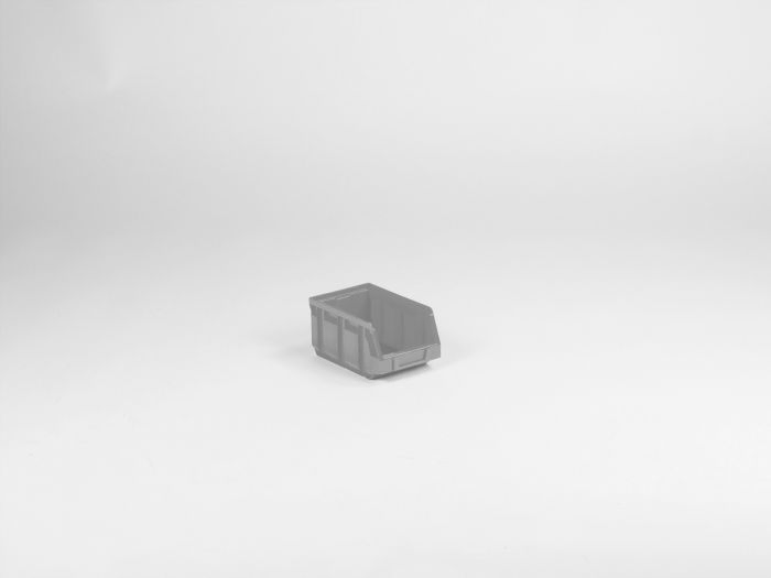 Stackable warehouse bin 1,0 liter, 167/140x105x82mm, grey